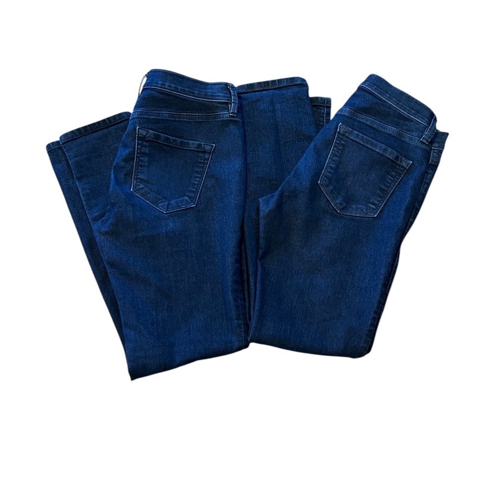 Ann Taylor Loft Modern Skinny Dark Wash Jeans Size 27/4 Two Pair - Picture 2 of 5